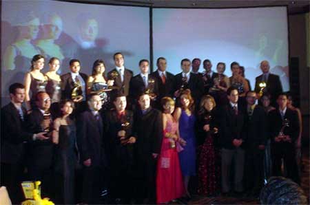 Los ganadores de la Arroba de Oro 2004 en Guatemala