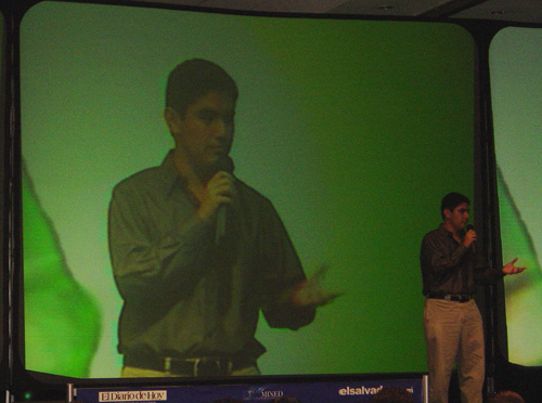 Durante la charla