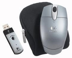 Logitech Cordless Optical Mouse for Notebooks