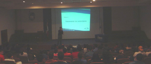 Durante la presentación