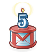 Gmail cumple 5 años y presenta mejoras