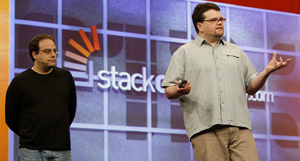 Jeff Atwood y Joel Spolsky de Stackoverflow
