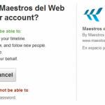 Usando Twitter como sistema de autenticación en tu sitio