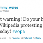 SOPA es la primera ley que provocará un apagón en Internet
