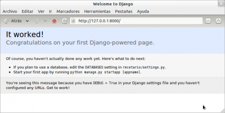 Django http://127.0.0.1:8000