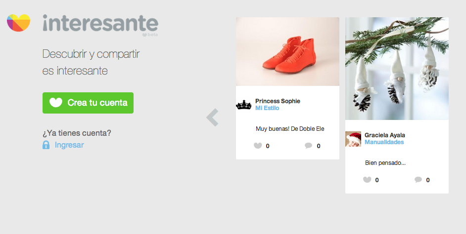 Interesante.com la nueva red social en español