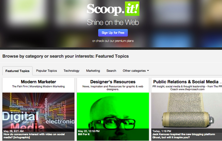Comparte contenido y brilla en la web con Scoop.it!