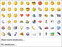 Nuevos emoticons en Messenger