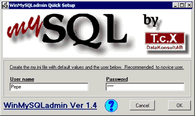 Ejemplo de MySQL