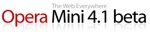 Opera Mini 4.1 Beta