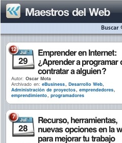 Versión de MDW para el iPhone