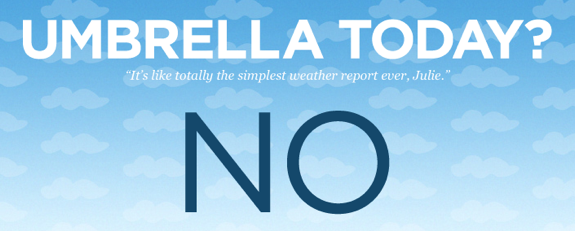 Sitio: Umbrella Today