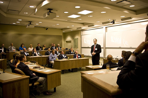 Aula en el Acton School of Business