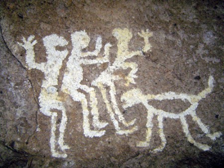 Arte Rupestre en Santa Elena, La Paz