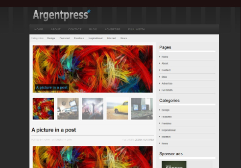 Argentpress theme