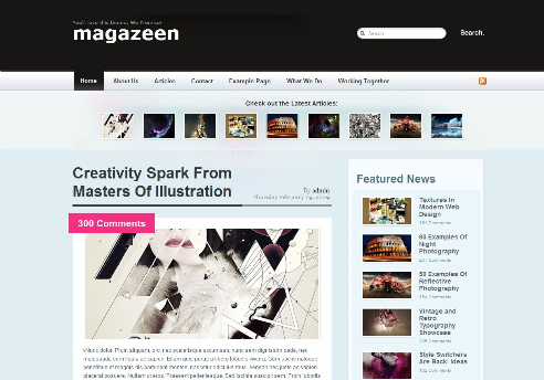Magazeen theme