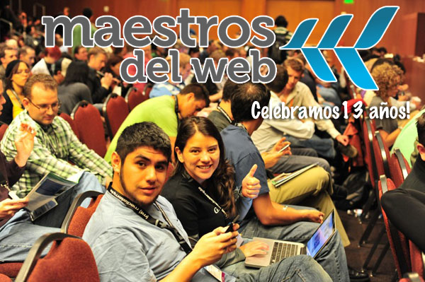 Maestros del Web celebra sus 13 años en línea