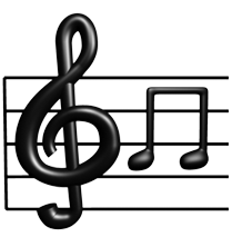 music-bw