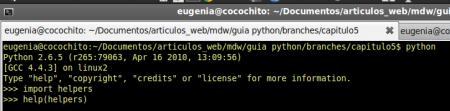 El "Easter Egg" de la Guía Python ;)