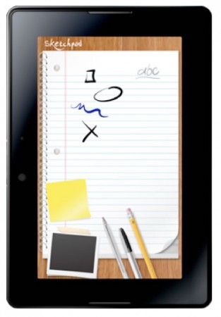 UI de BlackBerry PlayBook