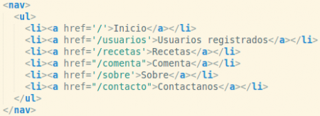 base.html menu