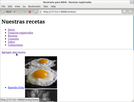 Recetas