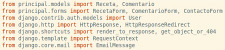 views.py import