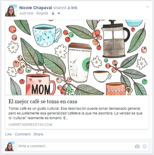 Publicación con OG datos