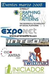 Eventos marzo 2008