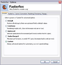 Extensión Fasterfox