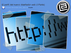 Perfil diseñador web