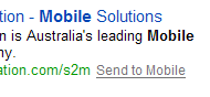 Servicio SEnd2Mobile en la Publicidad de Yahoo!