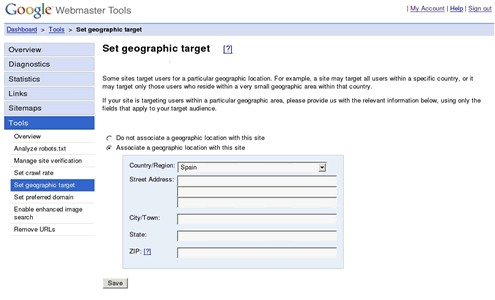 Site Map Geo