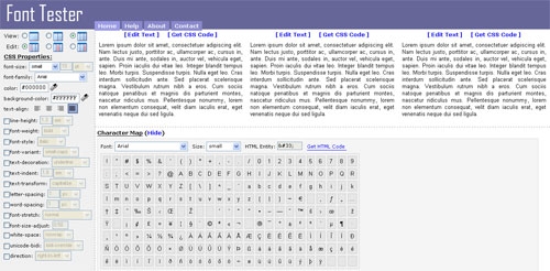 Font Tester